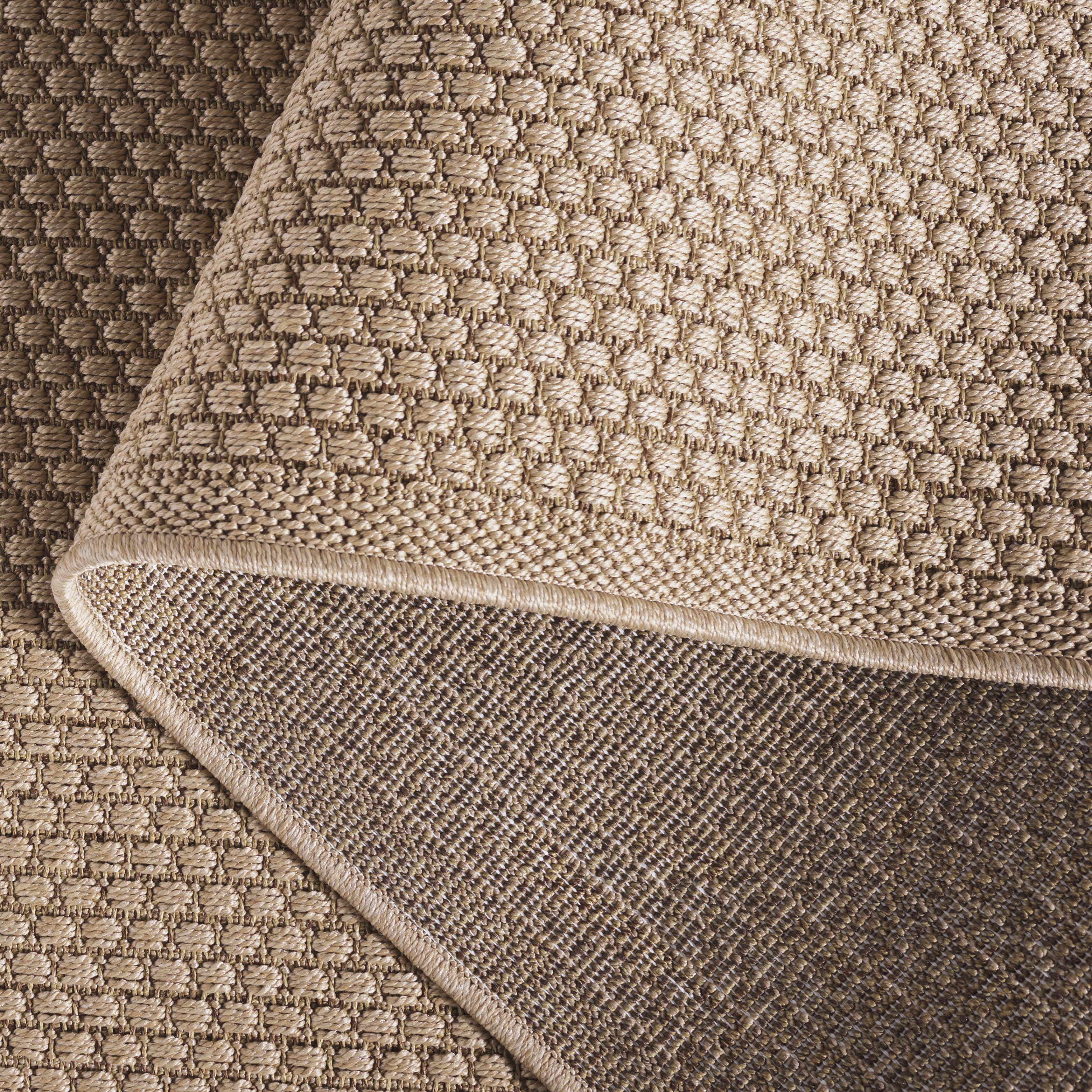 SAFAVIEH Atrium Sisal Langston Solid Indoor/Outdoor Area Rug, Beige, 8' x 10'