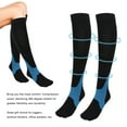 thumbnail image 4 of Cycling Stockings, Compression Stockings Circulation Improvement  For Running Dark Green X Pattern M, 4 of 8