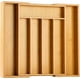 thumbnail image 1 of Organizador de cubiertos, cajón de cocina, extensible, de bambú, para utensilios de cocina, dormitorio y oficina., 1 of 5