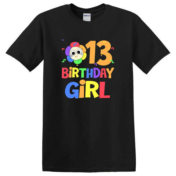 Thirteenth Birthday Dandy World Party Graphic T-Shirt