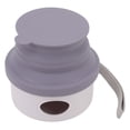 thumbnail image 1 of Cuenco De Agua Portátil Para Perros, De Silicona Plegable Y Expandible, Borde Moldeado De Una Pieza, Fácil De Almacenar, Cuenco De Viaje Para Perros De 150 Ml Para Alimentación, 1 of 7