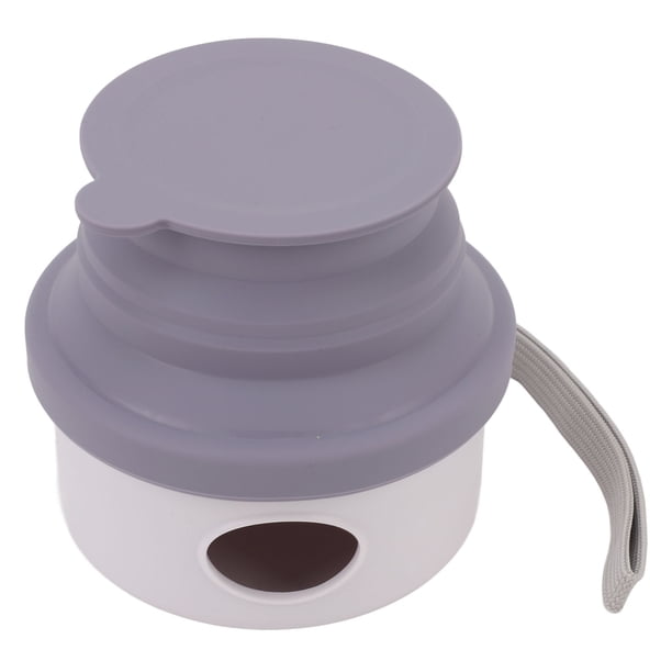 Cuenco De Agua Portátil Para Perros, De Silicona Plegable Y Expandible, Borde Moldeado De Una Pieza, Fácil De Almacenar, Cuenco De Viaje Para Perros De 150 Ml Para Alimentación