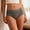 Dark Gray, variant on Women's Underwear Tummy Control High Cut High Waisted Hipster Briefs Full Coverage Breathable Soft Stretch Bikini Briefs Grey L