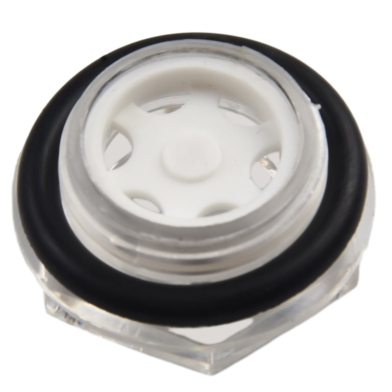 PATIKIL Air Copressor Oil Sight Glass, 2 Pack G 3/8 ale Thread Brass