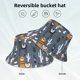 thumbnail image 2 of Fotbe Llama and Cactus Sombrero Tipo Pescador con Estampado – Sombrero de Sol de Algodón de Moda para Playa, Golf, Pesca, 2 of 6