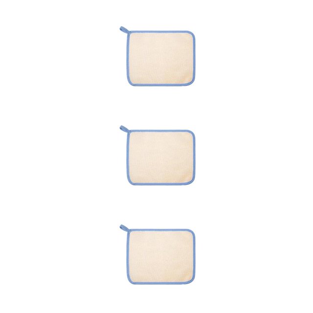 Billuyoard Depurador de cuerpo Limpiador simple Accesorio de baño Herramienta de limpieza de piel segura Paño de espuma para baño Azul Type1 NO1