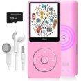 thumbnail image 1 of Mp3 Player With Built-in Speakers For Video Playback (16gb Pink), 1 of 3