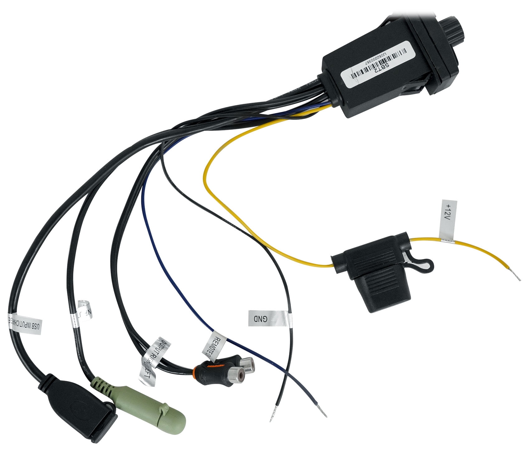 Memphis Audio SBT2 Marine/UTV Rocker Switch Bluetooth Controller w/Aux & USB