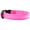 Pink, variant on Walbest Light Up Dog Collars- USB Rechargeable Adjustable Puppy Collars for Dog Night Safety, Mesh Nylon Dog Collar Lights for Night Time (Pink, M)