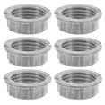 thumbnail image 1 of 6pcs G9 Lamp Holder Outer Rings Threaded Collar Aluminum Alloy Lamp Shade Retaining Ring Replacement For Table Floor Lamp, 1 of 5