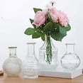 thumbnail image 6 of BalsaCircle 4 Clear Vintage Glass Flower Vases Decorative Table Centerpieces Party Events Decorations Supplies, 6 of 8