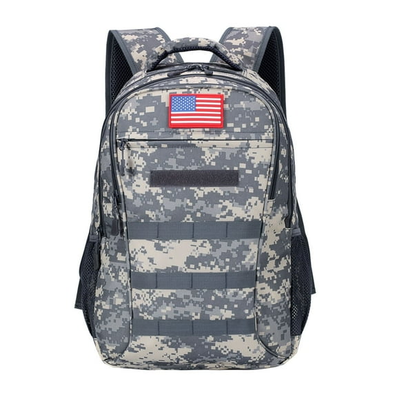 Camo Backpack,Military Teen Boys Backpacks for Middle School, Army Bookbag with USB Charging Port,40L