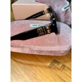 thumbnail image 3 of Miu Miu Women's Oval Sunglasses Tortoise/Black Frame Gold Logo, 3 of 5