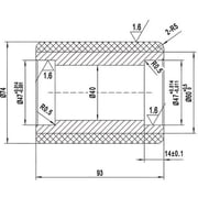 Load Wheel Kit MHAC04G