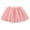 Pink, variant on Girls Tulle Tutu Skirt Striped Cake Skirt Birthday Skirts Girl Dress Up Party Skirt Kids Stylish Mesh Skirt