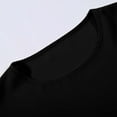 thumbnail image 6 of Glisme Teen Girl Outfits Summer 2 Piece Set Round Neck Short Sleeve Top And Shorts Elastic Waist Playwear Cute Clothes 12-13 Years Black, 6 of 8