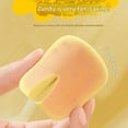 thumbnail image 2 of Gifts for women-Square Butter Cake Makeup Sponge Dual Use Wet Dry Foundation Blender Reusable Beauty Blender Yellow, 2 of 5