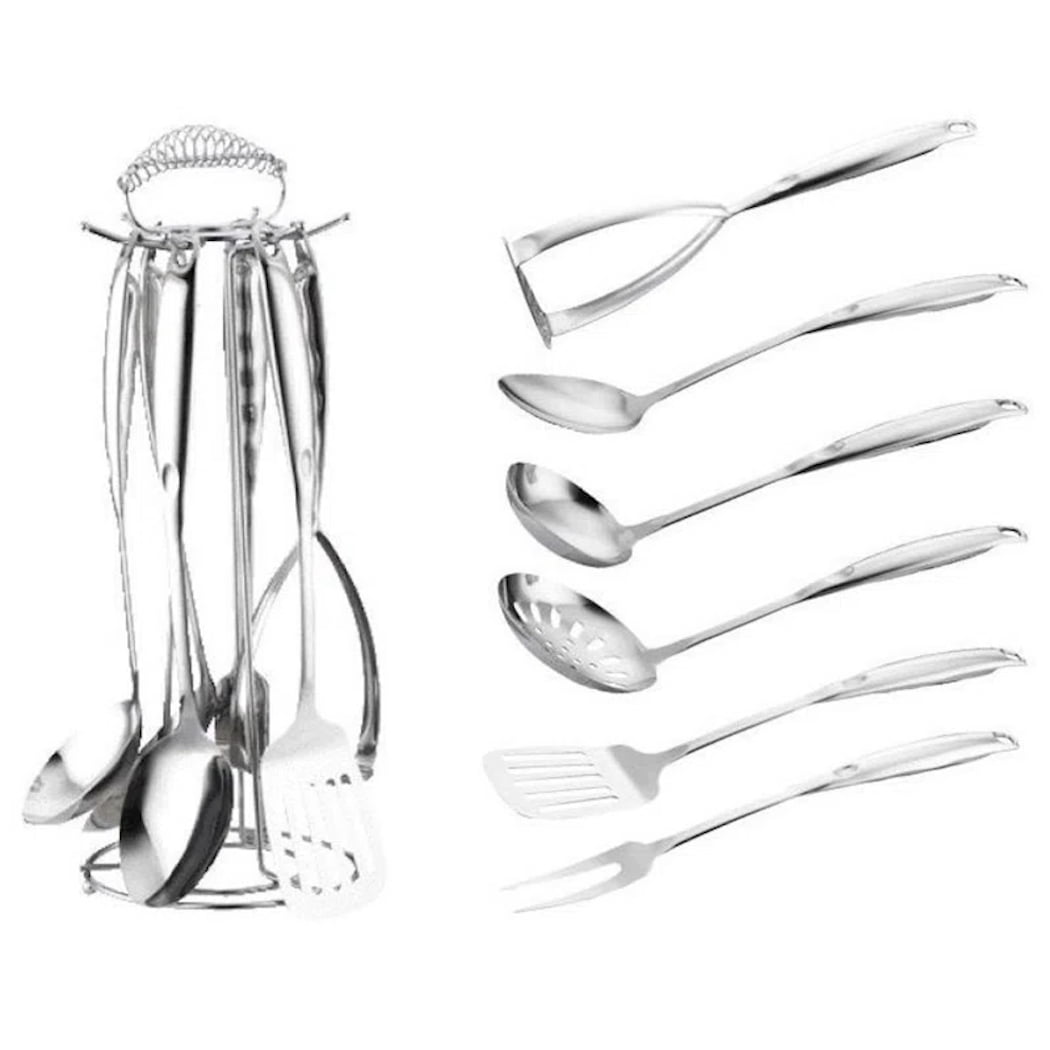 Peterhof Stainless Steel Kitchen Tool Set 7 Pcs