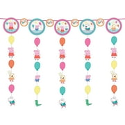 Peppa Pig Confetti Party Hanging Strings | Multicolor | Decoration | 1 Pc.
