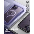 thumbnail image 5 of i-Blason AreMag Series Case for iPhone 14 Pro Max (2022 Release) 6.7 Inch, Premium Hybrid Protective Clear Case (Mauve), 5 of 9