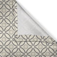 thumbnail image 6 of Ambesonne Circles Valance & Curtain, Prehistoric Latticework, 55"x24", Dimgray and Beige, 6 of 7