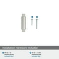 thumbnail image 4 of Amerock Ballard 2 inch (51mm) Length Satin Nickel Cabinet Knob, 4 of 6