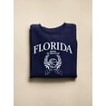 thumbnail image 3 of Florida Basketball Varsity Style Sweatshirt Men -Image by Shutterstock, Male Medium, 3 of 4