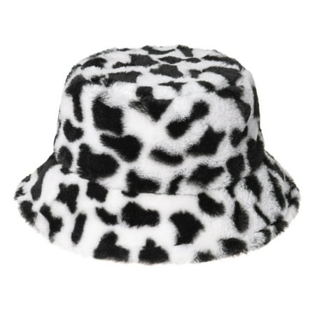 

HGYCPP Packable Fishing Hat Fur Made Fuzzy for Warm Keeping in Winter Bucket Cap Hat for Unisex Women Men Outdoor Protection