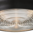 thumbnail image 4 of Atlas Lighting and Home 3-Light Rustic Style Flush Mount Ceiling Light Fixture - 15" - Bronze Finish, 4 of 5