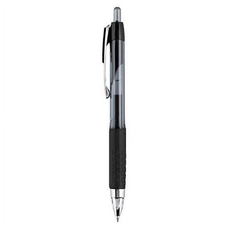MiSiBao RNAB088LXHRHM misibao retractable ballpoint pens black ink 1mm  medium point work pen smooth writing for men women office business(12 count+