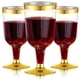 thumbnail image 2 of Copa de champán desechable de 150 ml, copa de plástico, copa de vino tinto dorada, copa de helado, oro rosa, 2 of 6