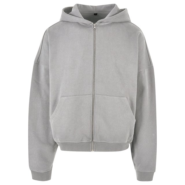 Build Your Brand Sweat à Capuche Homme 90S Full Zip