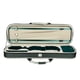 thumbnail image 4 of Estuche para violín, bolsa de transporte para violín, a prueba de golpes, ligero, resistente, con cuerdas. verde y blanco, 4 of 9