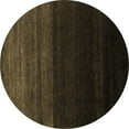 thumbnail image 1 of Ahgly Company Indoor Round Abstract Brown Contemporary Area Rugs, 8' Round, 1 of 4
