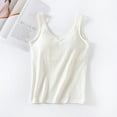 thumbnail image 3 of DuoJiaJ Womens Tank Tops With Built In Bras 2025 Summer Casual Crew Neck Sleeveless Camisole Cotton Padded Workout Tops Women’s Lace Trim Tank Tops, 3 of 3