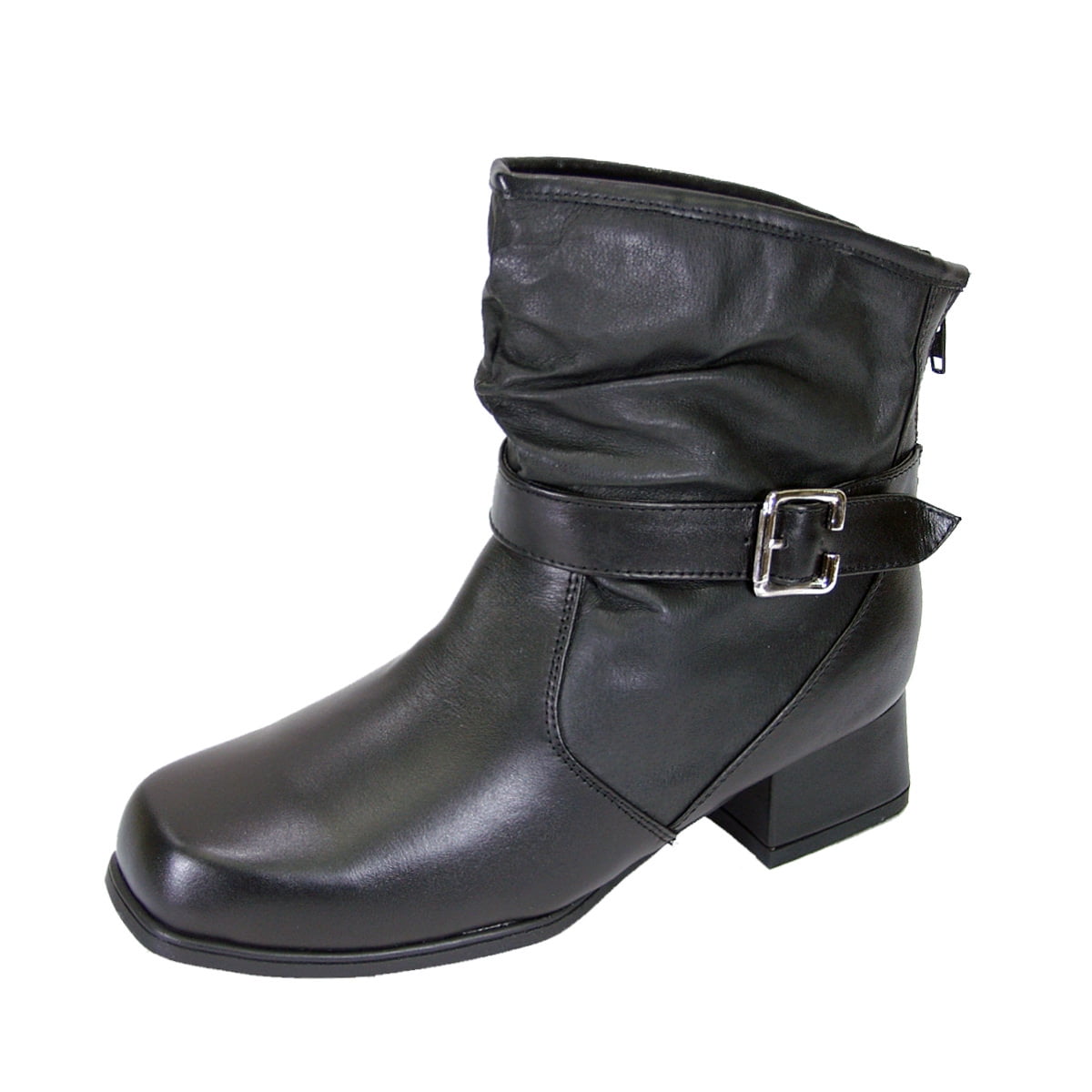extra wide ladies ankle boots