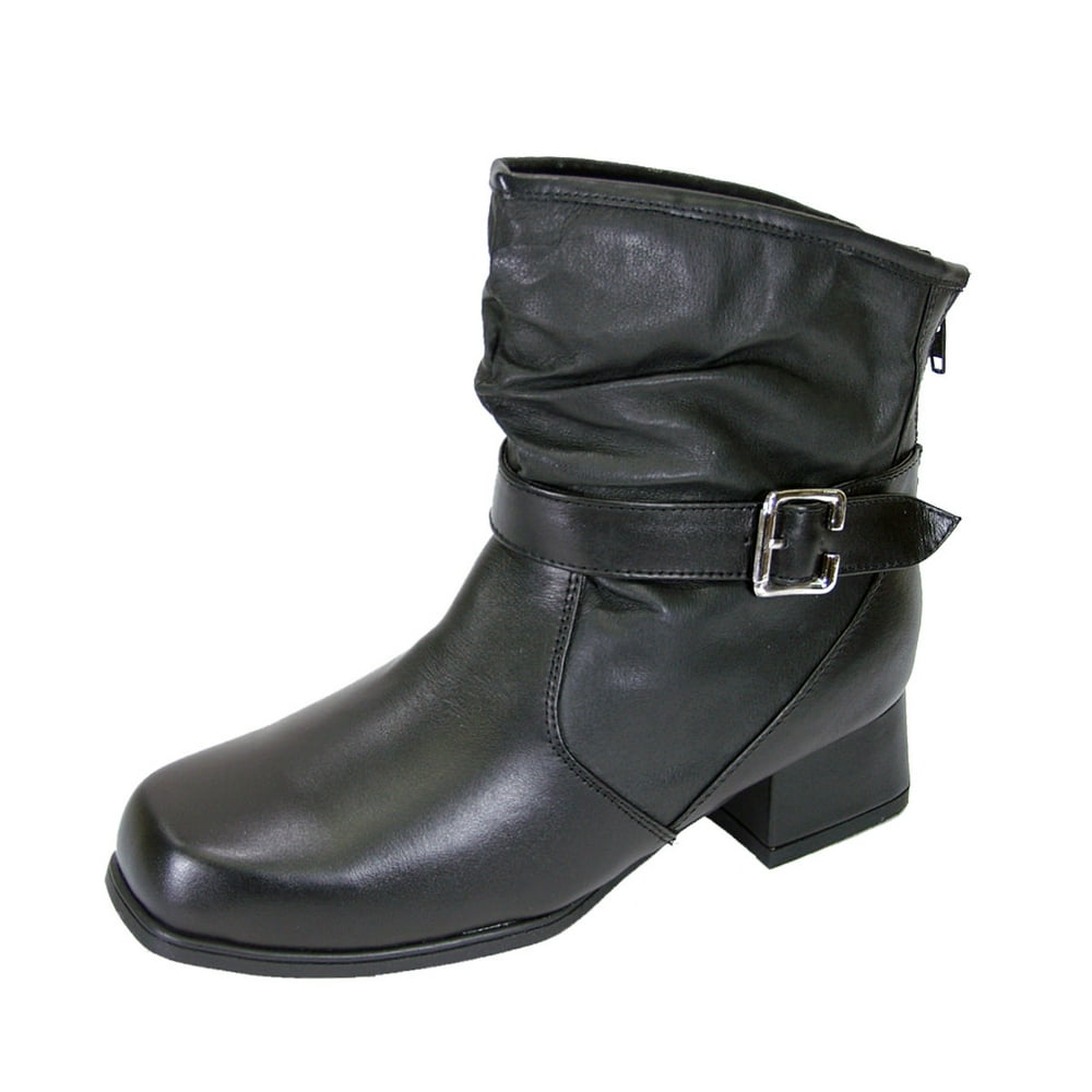 wide wide width ankle boots