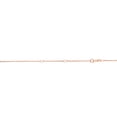 thumbnail image 3 of 14K Rose Gold 18in Double Extendable Cable Chain with Lobster Clasp, 3 of 4