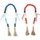 thumbnail image 1 of Madera Navideñas, Cuentas Artesanales, Cuentas Redondas Con Borlas, Cuentas Pulidas, Cuentas Rústicas De Guirnalda Para Manualidades Diy, Decoración De Fiestas sonducket HA046575-03, 1 of 6