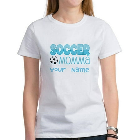 Cafepress Personalized Soccer Momma Women's T-Shirt