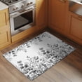 thumbnail image 2 of Entryway Rug 2'x3', Grey Eucalyptus Leaves Small Rug for Kitchen Bathroom Door Mat Indoor Entrance, Watercolor Spring Summer Botanical Non-Slip Area Rugs Floor Mats Carpet Front Door Rugs, 2 of 8