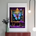 thumbnail image 2 of Diamond Art Kits for Adults - 5d Moonlit Butterfly Art Display Diamond Painting for Adults, Diamond Art for Adults Beginners, Diamond Painting Kits for Adults for Home Wall Decor, 2 of 7