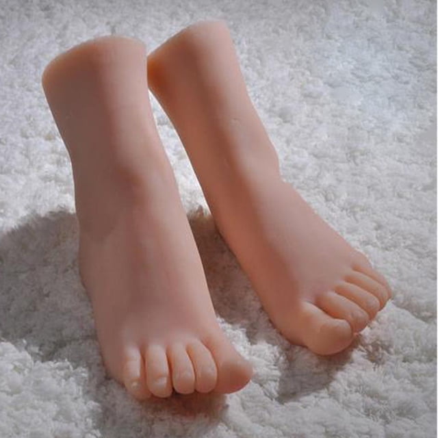 Modelo de Pie femenino Baoblaze Pie de maniquí 2 Piezas 21.3 Cm 12.5 Cm 7.7 Cm