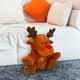 thumbnail image 1 of Adornos navideños, adornos de decoración navideña, regalos navideños. Figuras de alces navideños que respiran y brillan. Decoran la sala de estar y el dormitorio familiar. Arreglo de peluche., 1 of 6