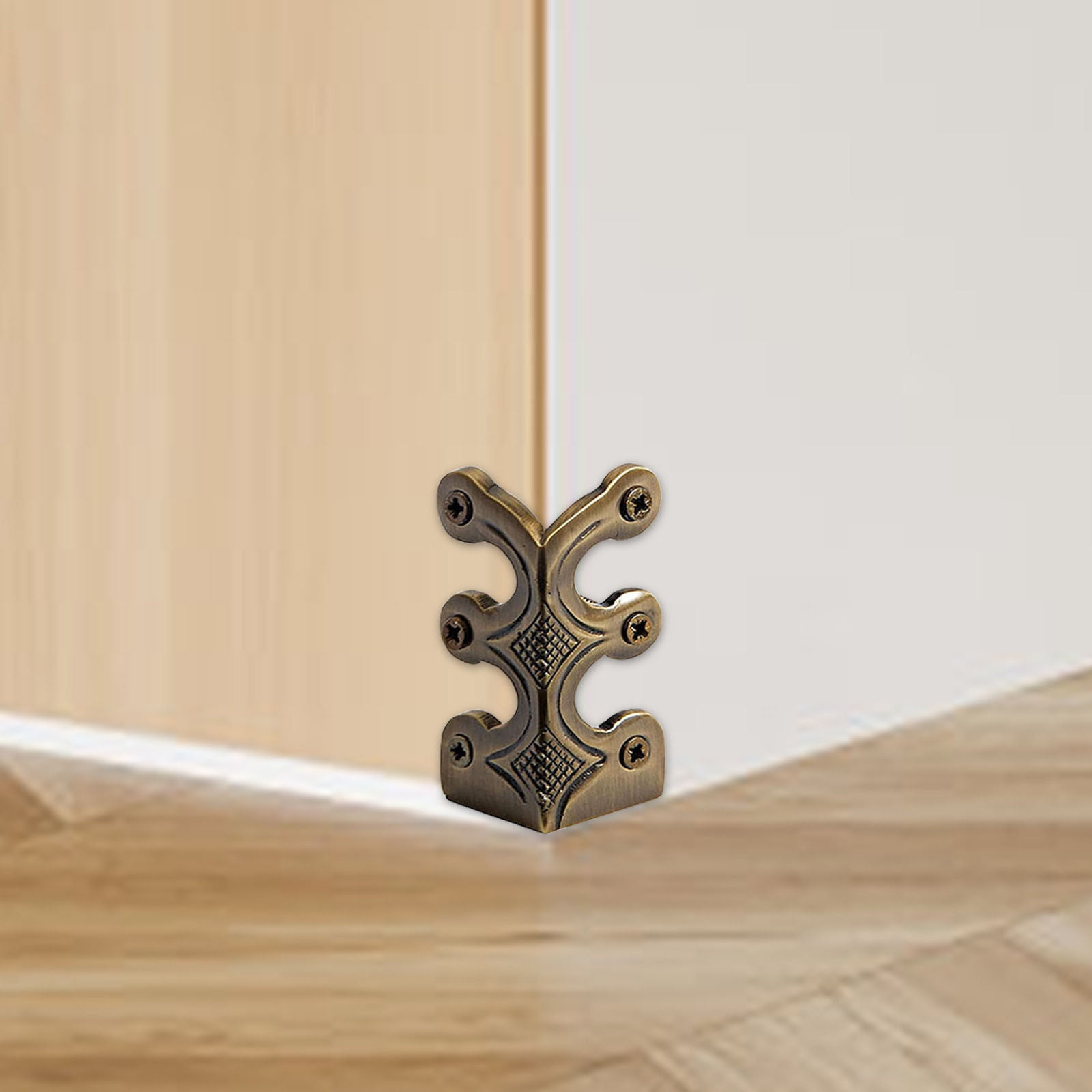 3 Set of Socket Corner Protectors Socket Corner Protectors Socket Corner Protectors Vintage Metal Corner Protectors Decorative Protective Covers