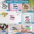 thumbnail image 6 of Hand Silhouette Painting Template 11.8x11.8inchs Reusable PET Hollow Drawing Stencil Woman's Hand Orchid Finger Pattern Template for Clothes Bags Art DIY Decor Mixed Color, 6 of 9