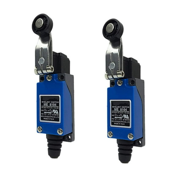 Xenocam ME-8104 Roller Lever Arm Momentary Limit Switch 1NC+1NO 2Pcs