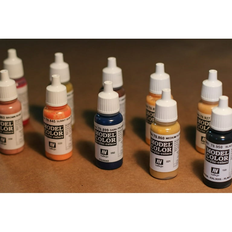  Vallejo White Model Color 1 Paint, 17ml : Arts, Crafts & Sewing