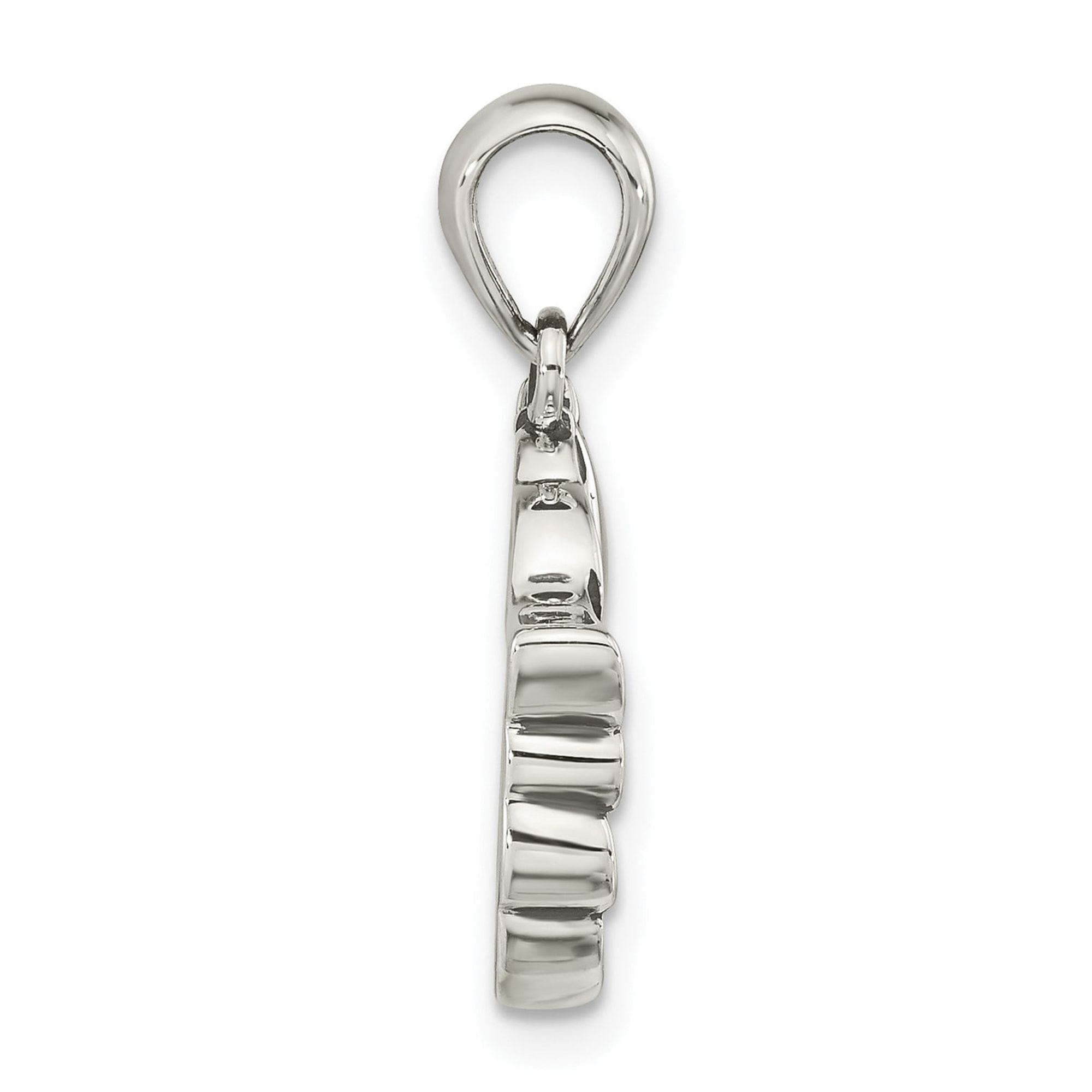 925 Sterling Silver Horse Head Pendant Charm, Antiqued Equestrian Animal Jewelry