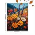 thumbnail image 3 of Qisvanset 12x16 Inch Vibrant Wildflower Meadow Canvas Wall Art, Floral Landscape Nature Bedroom Home Decor, 3 of 8